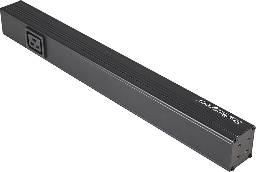 10 Outlet Rack Mount Power Strip 125V/16 Amp - 1U Horizontal 19" Rackmount PDU - NEMA 5-20P Input - 10X NEMA 5-15/20R Outlets - Rack Mount PDU - UL Listed - 8Ft Power Cord (RKPW101920)